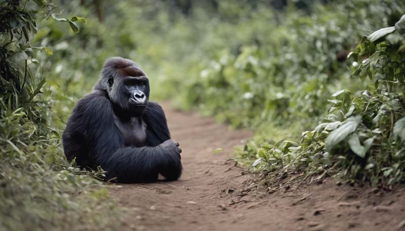 The Mountain Gorilla Conservation Efforts in Africa